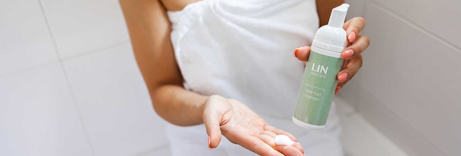 Startup Foamer van LIN Skincare