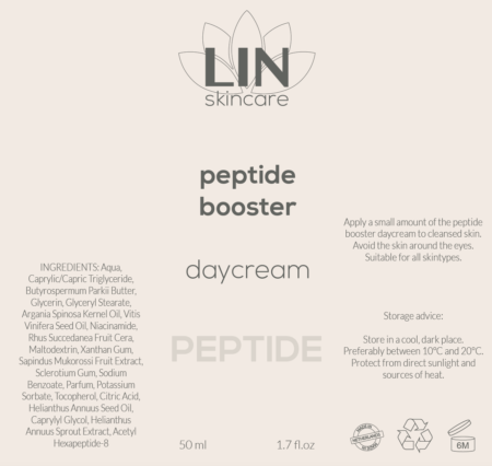 LIN Skincare Peptide Booster Dagcrème