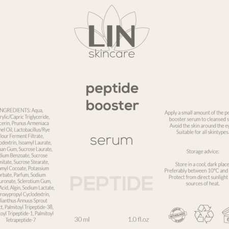 LIN Skincare Peptide Booster Serum